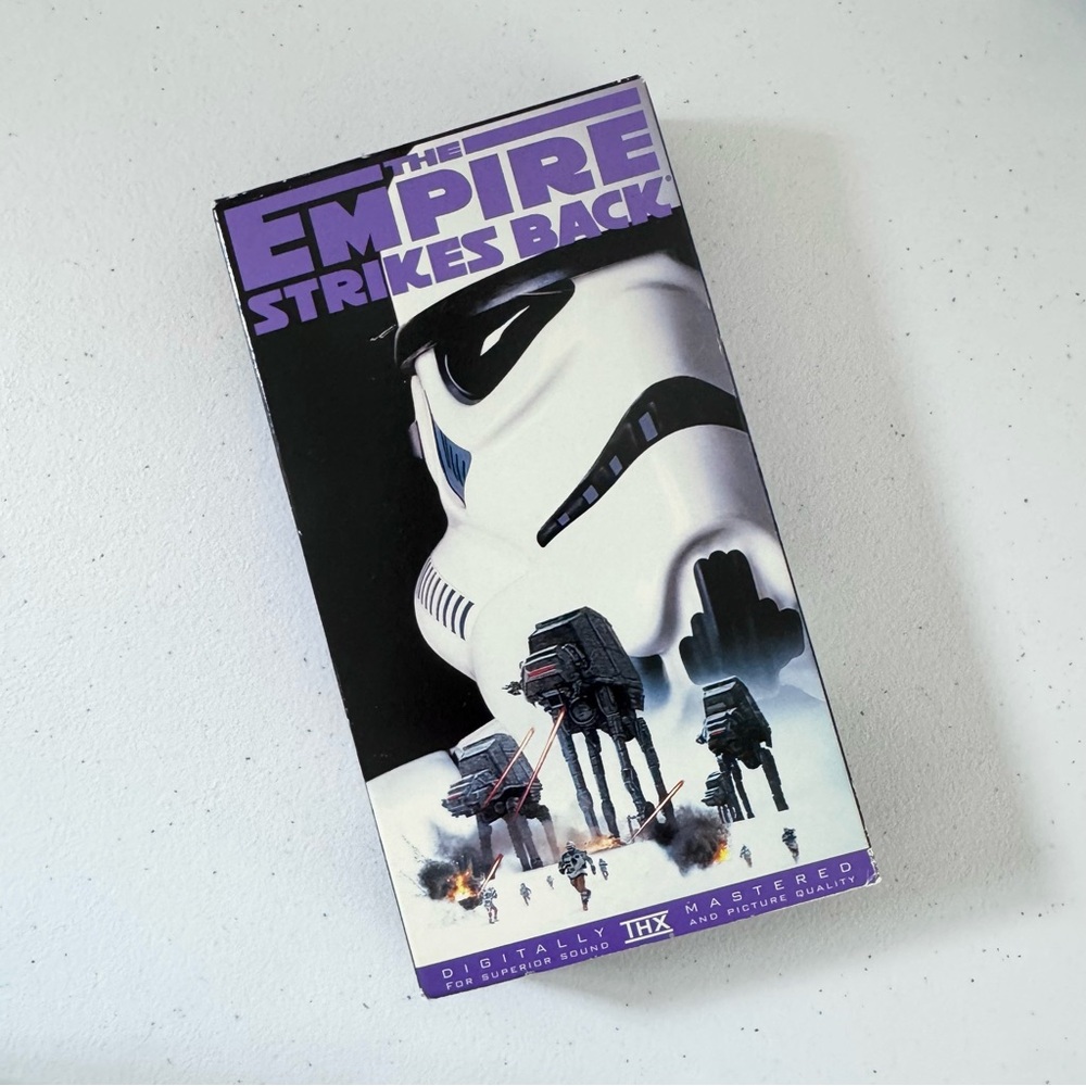 1995 Star Wars The Empire Strikes Back VHS Tape
 - good condition